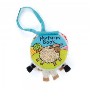Livres Jellycat My Farm,11cm x 11cm x 5cm Bleu | 98367-TFES