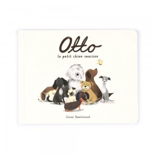 Livres Jellycat Otto Le Petit Chien Saucisse Livre,18cm x 23cm x 2cm Blanche | 80735-NYHX