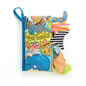 Livres Jellycat Sea Tails,22cm x 13cm x 5cm Bleu | 20637-MALO
