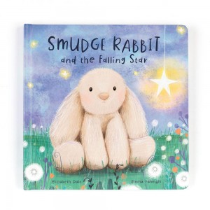 Livres Jellycat Smudge Rabbit and the Falling Star,23cm x 23cm x 2cm Beige | 80639-EYTB