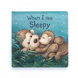 Livres Jellycat When I Am Sleepy,21cm x 21cm x 2cm Marron | 92301-ONPT