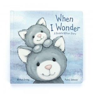 Livres Jellycat When I Wonder,21cm x 21cm x 2cm Grise | 74569-GEYM