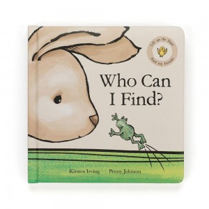 Livres Jellycat Who Can I Find,19cm x 19cm x 2cm Beige | 61758-BGEF