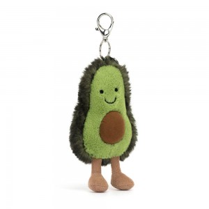Nourriture Jellycat Peluche Amuseables Avocado,19cm x 9cm x 5cm Vert | 25478-LPER