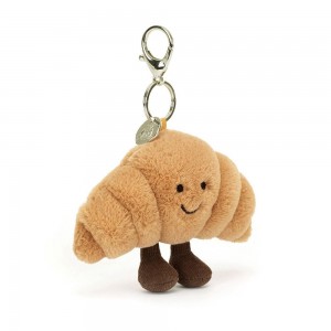 Nourriture Jellycat Peluche Amuseables Croissant,16cm x 13cm x 4cm Beige | 32780-USXQ