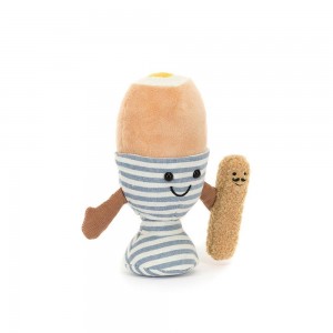 Nourriture Jellycat Peluche Amuseables Eggetha Egg & Lance Soldier,16cm x 12cm x 6cm Beige | 75109-TMLV