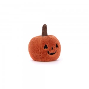 Nourriture Jellycat Peluche Amuseables Ooky Jack O'lantern,8cm x 8cm x 8cm Orange | 17532-AXCS