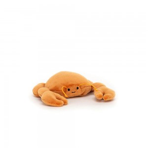 Nourriture Jellycat Peluche Amuseables Sensational Seafood Crab,3cm x 11cm x 7cm Orange | 67453-KFJW