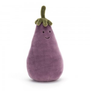 Nourriture Jellycat Peluche Amuseables Vivacious Vegetable Aubergine,16cm x 9cm x 9cm Violette | 78640-VLHP