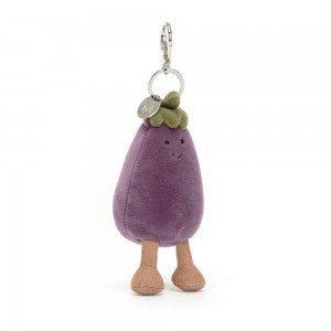 Nourriture Jellycat Peluche Amuseables Vivacious Vegetable Aubergine,17cm x 5cm x 5cm Violette | 26340-KJSO