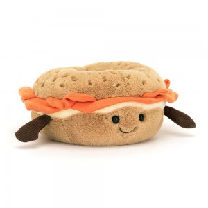 Nourriture Jellycat Peluche Amuseablesel,7cm x 14cm x 14cm Beige | 24569-WAMU