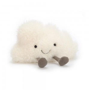 Objets Jellycat Peluche Amuseables Cloud,22cm x 27cm x 11cm Blanche | 16724-HCAM