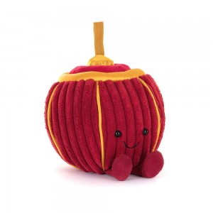 Objets Jellycat Peluche Amuseables Rayray Lantern,17cm x 12cm x 12cm Rouge | 96730-PMKX