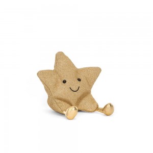 Objets Jellycat Peluche Amuseables Star,16cm x 12cm x 5cm Jaune | 27438-RNFO