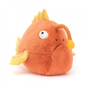 Océan Jellycat Peluche Alexis Anglerfish,14cm x 12cm x 21cm Orange | 27364-UTLS