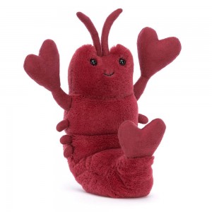 Océan Jellycat Peluche Love-Me Lobster,15cm x 7cm x 5cm Rouge | 72496-IRUP
