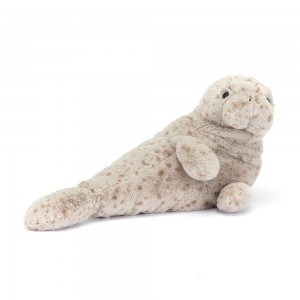 Océan Jellycat Peluche Magnus Manatee,19cm x 34cm x 13cm Grise | 02481-VBJE