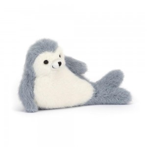 Océan Jellycat Peluche Nauticool Roly Poly Seal,11cm x 14cm x 5cm Grise | 05461-UBPO