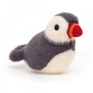 Oiseaux Jellycat Peluche Birdling Puffin,10cm x 7cm x 9cm Noir | 98273-JFVT