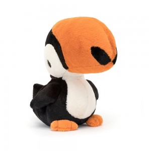 Oiseaux Jellycat Peluche Bodacious Beak Toucan,22cm x 10cm x 13cm Noir | 07895-SRQI