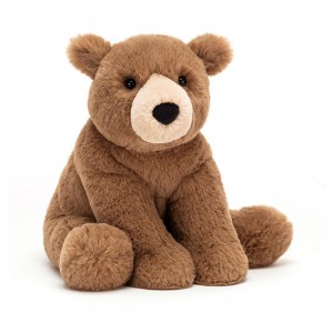 Ours Jellycat Peluche Woody,26cm x 15cm x 12cm Marron | 74108-XNKM