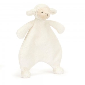Peluche Bébé Jellycat Bashful Lamb,27cm x 20cm x 7cm Blanche | 42136-UYIG