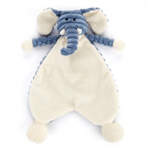 Peluche Bébé Jellycat Cordy Roy Baby Elephant,25cm x 18cm x 8cm Bleu | 93672-YAKI