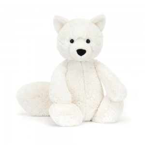 Peluche Bébé Jellycat Peluche Bashful Arctic Fox,31cm x 12cm x 9cm Blanche | 38057-XLVQ