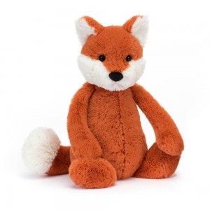 Peluche Bébé Jellycat Peluche Bashful Fox Cub,31cm x 12cm x 9cm Orange | 50827-JEHC
