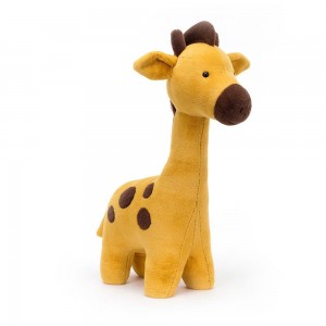 Peluche Bébé Jellycat Peluche Big Spottie Giraffe,48cm x 15cm x 23cm Jaune | 16572-JKME