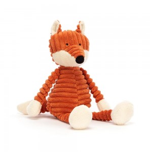 Peluche Bébé Jellycat Peluche Cordy Roy Baby Fox,25cm x 18cm x 8cm Orange | 94158-HTOX