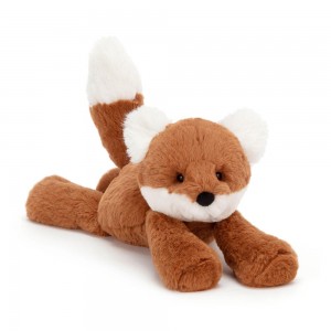 Peluche Bébé Jellycat Peluche Smudge Fox,13cm x 11cm x 24cm Orange | 68104-IURP