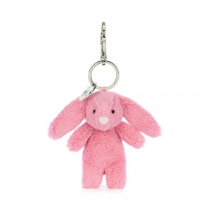 Peluche Breloque De Sac Jellycat Bashful Bunny Pink,15cm x 4cm x 3cm Rose | 67431-NKSZ