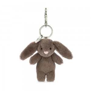 Peluche Breloque De Sac Jellycat Bashful Bunny Truffle,15cm x 4cm x 3cm Marron | 28315-BKNG