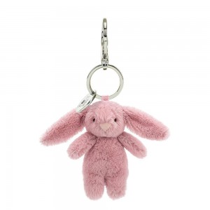 Peluche Breloque De Sac Jellycat Bashful Bunny Tulip,15cm x 4cm x 3cm Rose | 49527-WADK