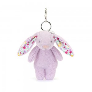 Peluche Breloque De Sac Jellycat Blossom Jasmine Bunny,17cm x 4cm x 3cm Violette | 26178-FQTO