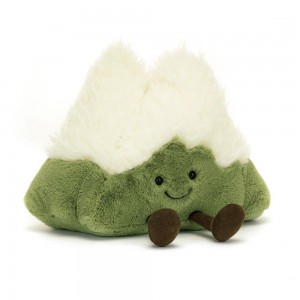Plantes Jellycat Peluche Amuseables Mountain,22cm x 24cm x 11cm Vert | 04815-EJHM