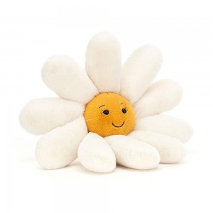 Plantes Jellycat Peluche Fleury Daisy,6cm x 22cm x 22cm Blanche | 91073-WKIX