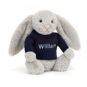 Pulls Jellycat Bashful Bunny,31cm x 12cm x 9cm Grise | 83504-YRWZ