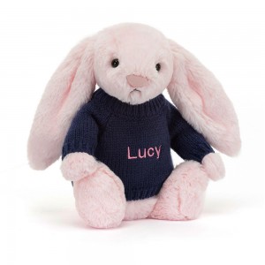 Pulls Jellycat Bashful Bunny,31cm x 12cm x 9cm Rose | 19784-WXNG