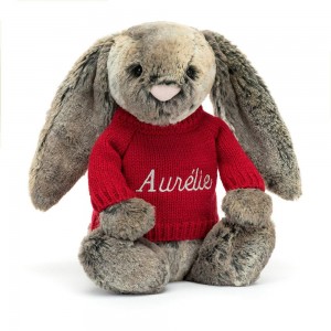 Pulls Jellycat Bashful Cottontail Bunny,31cm x 12cm x 9cm Marron | 81497-ETZV