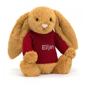 Pulls Jellycat Bashful Golden Bunny,31cm x 12cm x 9cm Jaune | 81593-NHIP