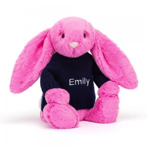 Pulls Jellycat Bashful Hot Bunny,31cm x 12cm x 9cm Rose | 72085-NIEY