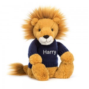 Pulls Jellycat Bashful Lion,31cm x 12cm x 9cm Jaune | 65023-AHLO