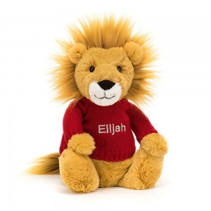 Pulls Jellycat Bashful Lion,31cm x 12cm x 9cm Jaune | 60794-JXKI