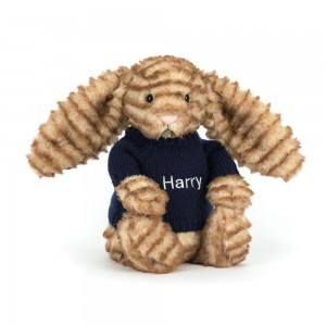 Pulls Jellycat Bashful Luxe Bunny Juniper,31cm x 12cm x 9cm Marron | 82795-PIKX
