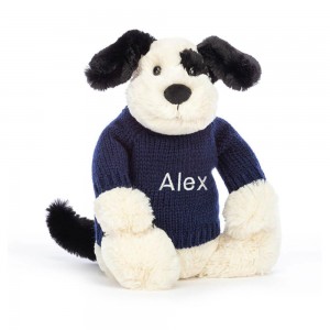 Pulls Jellycat Bashful Puppy,31cm x 12cm x 9cm Blanche | 18904-YSZV