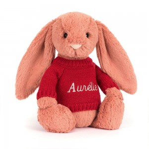 Pulls Jellycat Bashful Sorrel Bunny,31cm x 12cm x 9cm Orange | 28931-RWFI