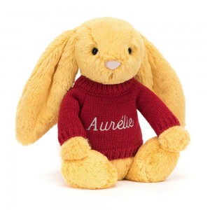 Pulls Jellycat Bashful Sunshine Bunny,31cm x 12cm x 9cm Jaune | 06732-XFWC