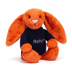 Pulls Jellycat Bashful Tangerine Bunny,31cm x 12cm x 9cm Orange | 80912-KCVD